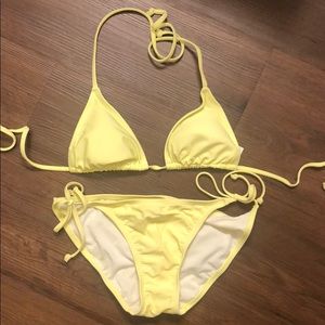 Never worn triangle bikini